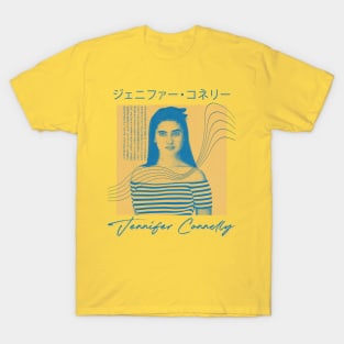 Jennifer Connelly   • Retro Aesthetic Design T-Shirt